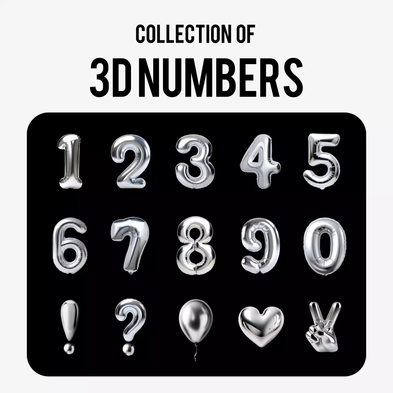 silver modern sale promotion