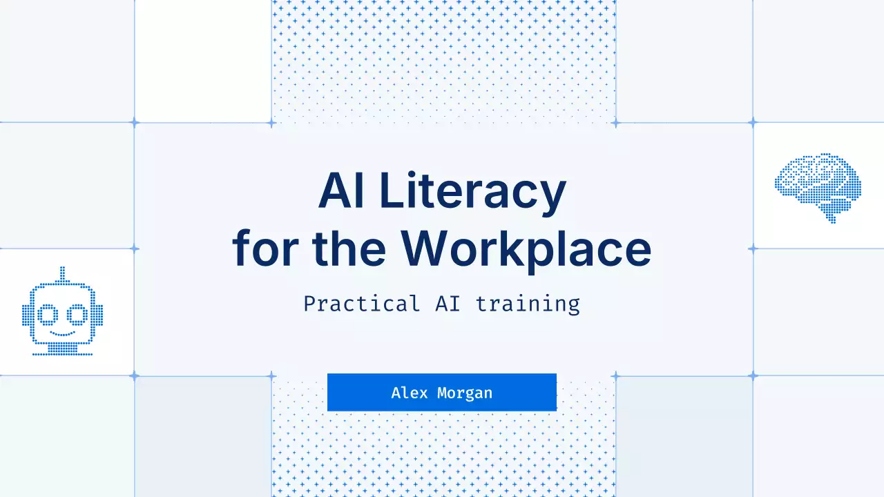 블루 모던 AI 강좌 발표