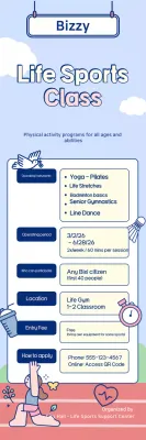 Panduan Program Pendidikan Jasmani Berwarna Biru Langit yang Menarik