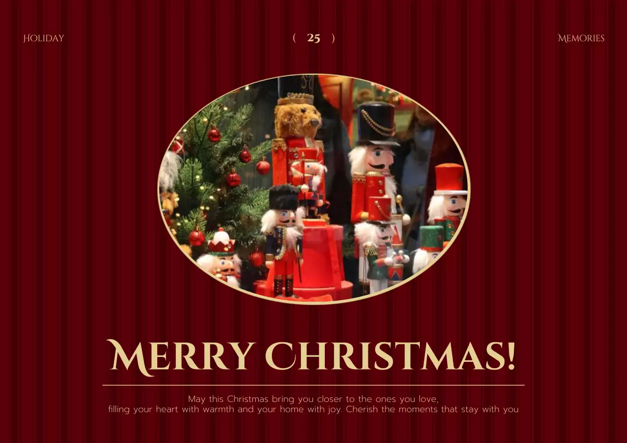 Red Vintage Christmas