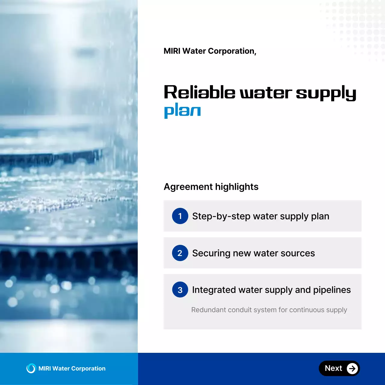 Blue Modern Semiconductor Advertisement