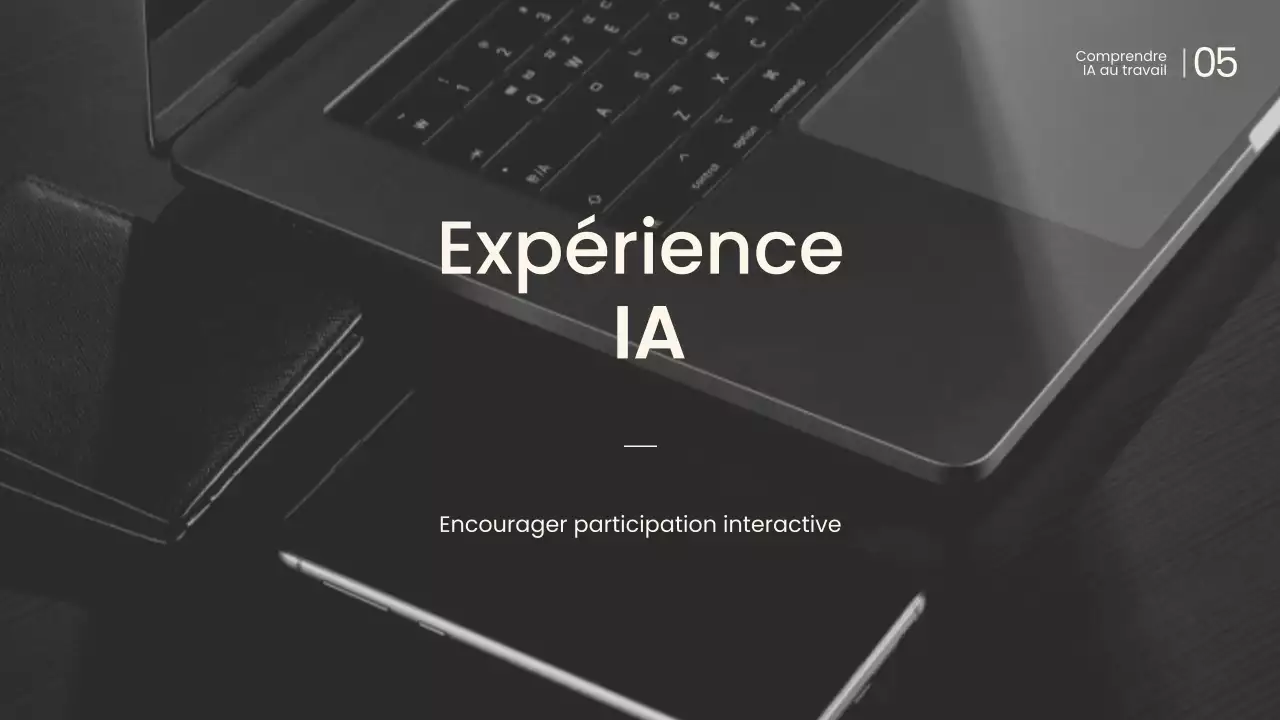 Conférence sur l'IA moderne blanche