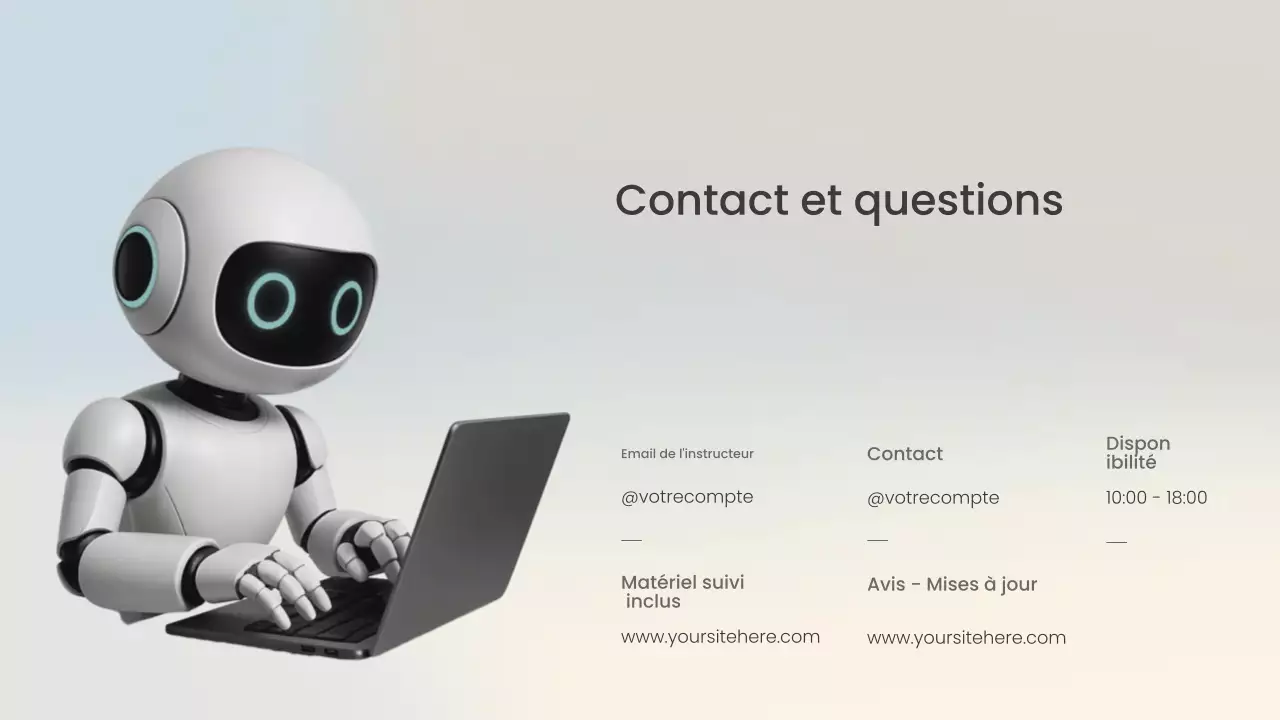 Conférence sur l'IA moderne blanche