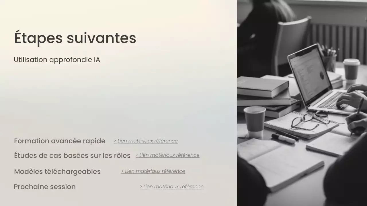 Conférence sur l'IA moderne blanche