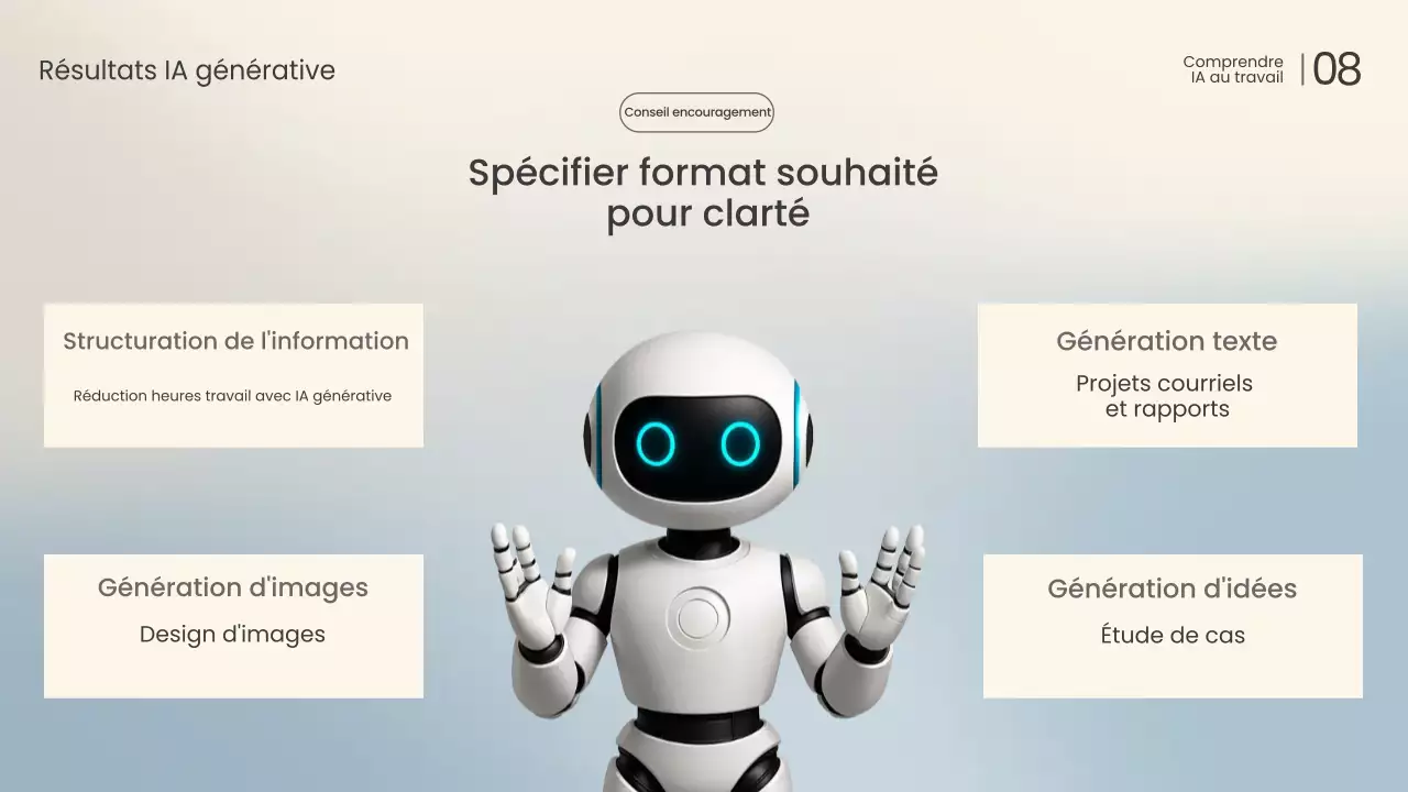 Conférence sur l'IA moderne blanche