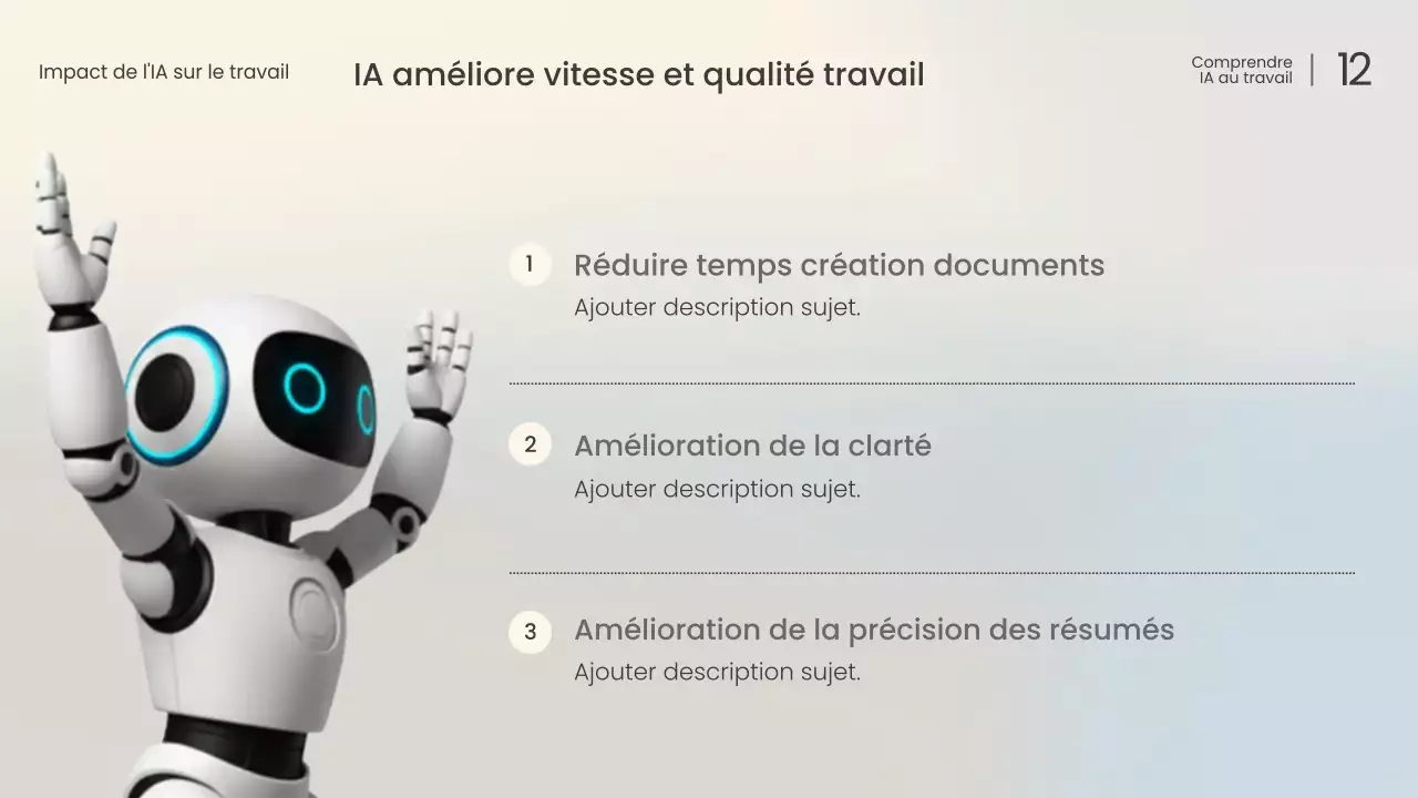 Conférence sur l'IA moderne blanche