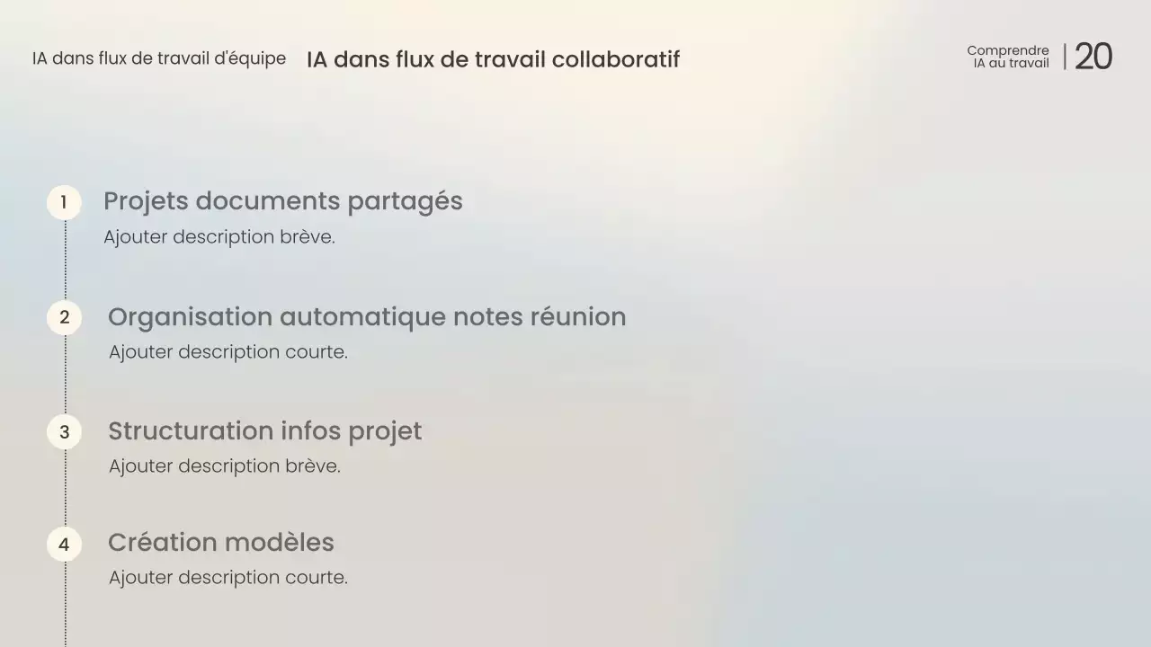 Conférence sur l'IA moderne blanche