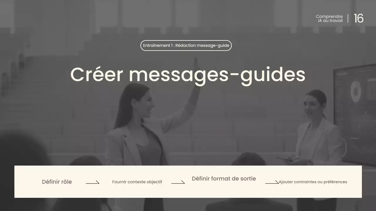 Conférence sur l'IA moderne blanche