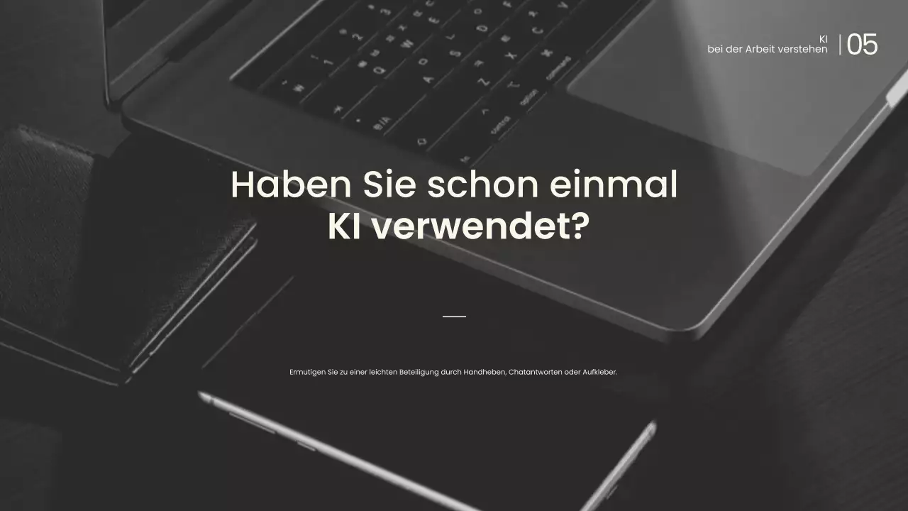 Vorlesung „Weiße moderne KI“