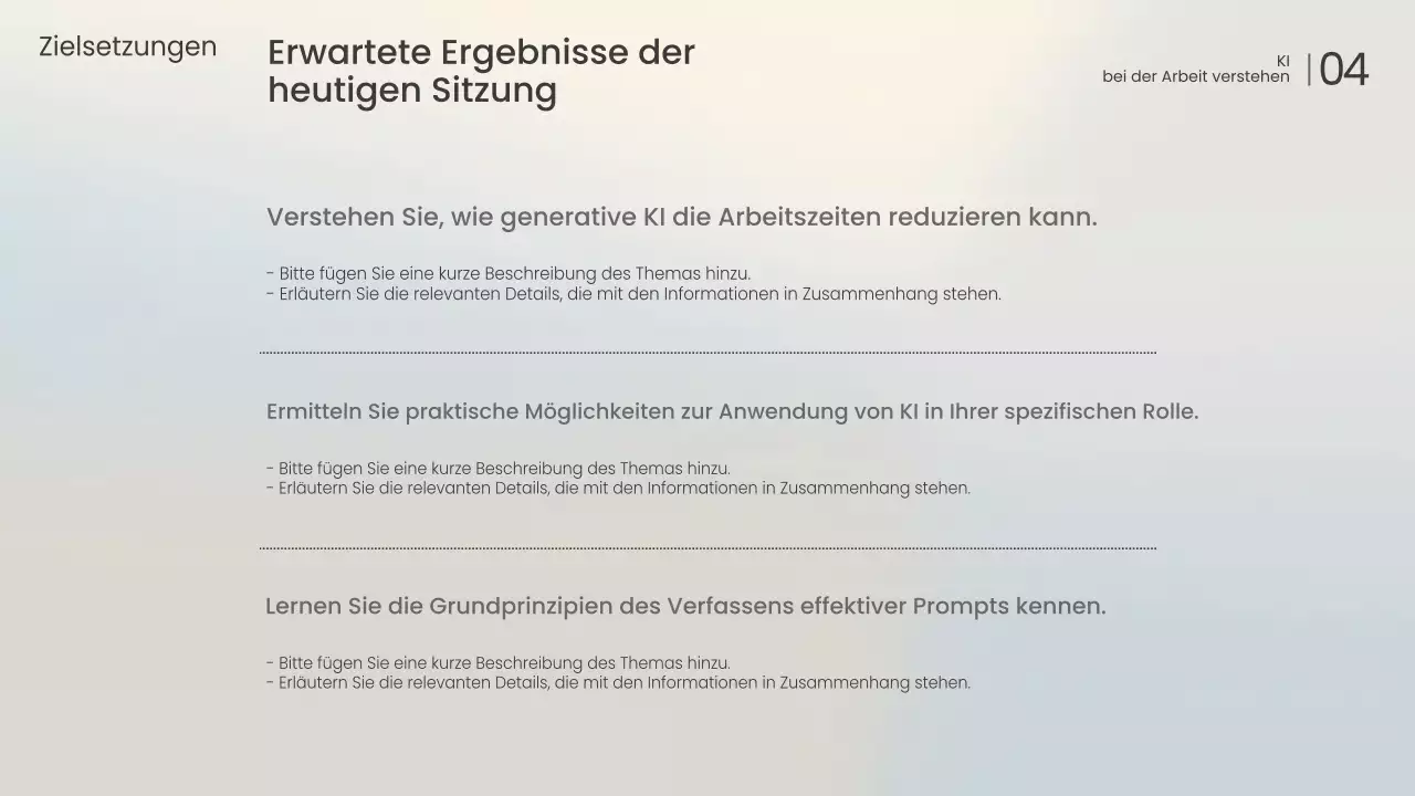 Vorlesung „Weiße moderne KI“