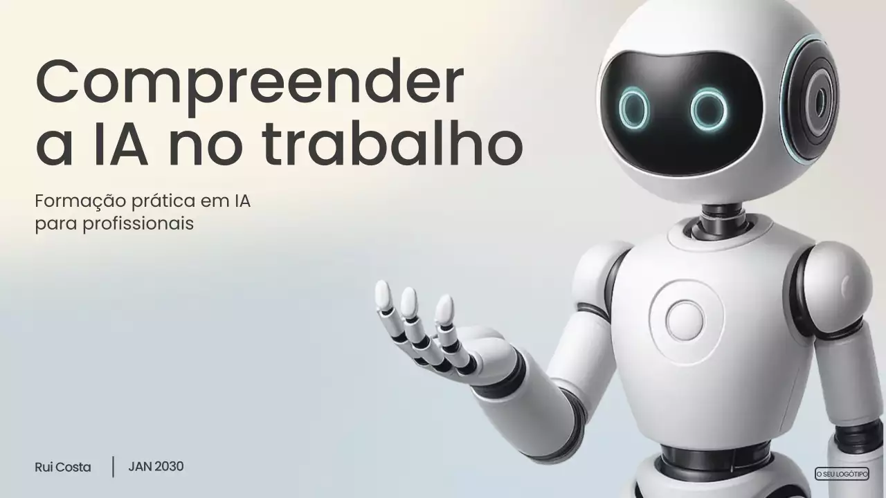 Palestra sobre IA Moderna Branca