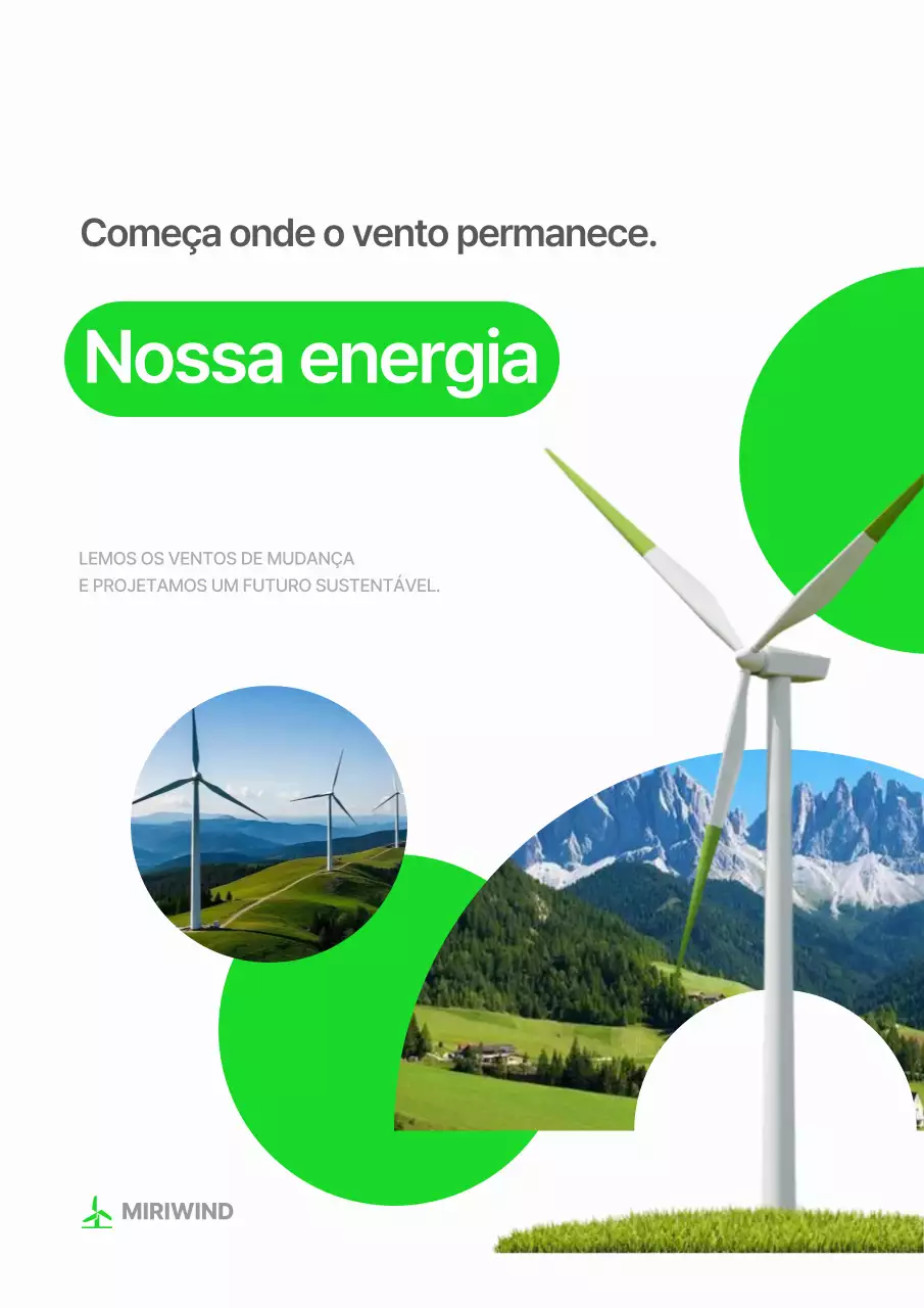 Promoção de Energia Verde Moderna