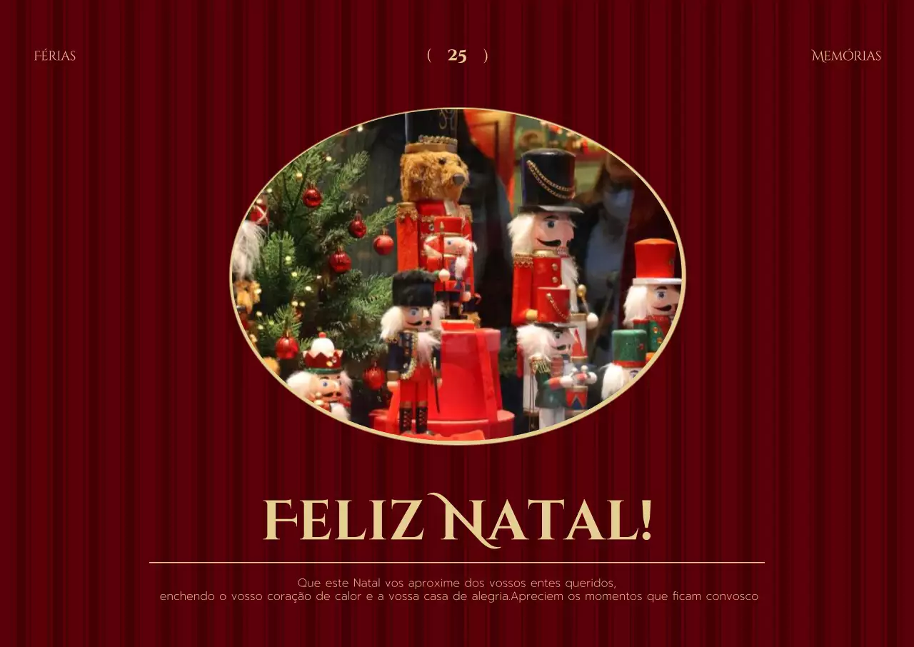 Natal Vintage Vermelho