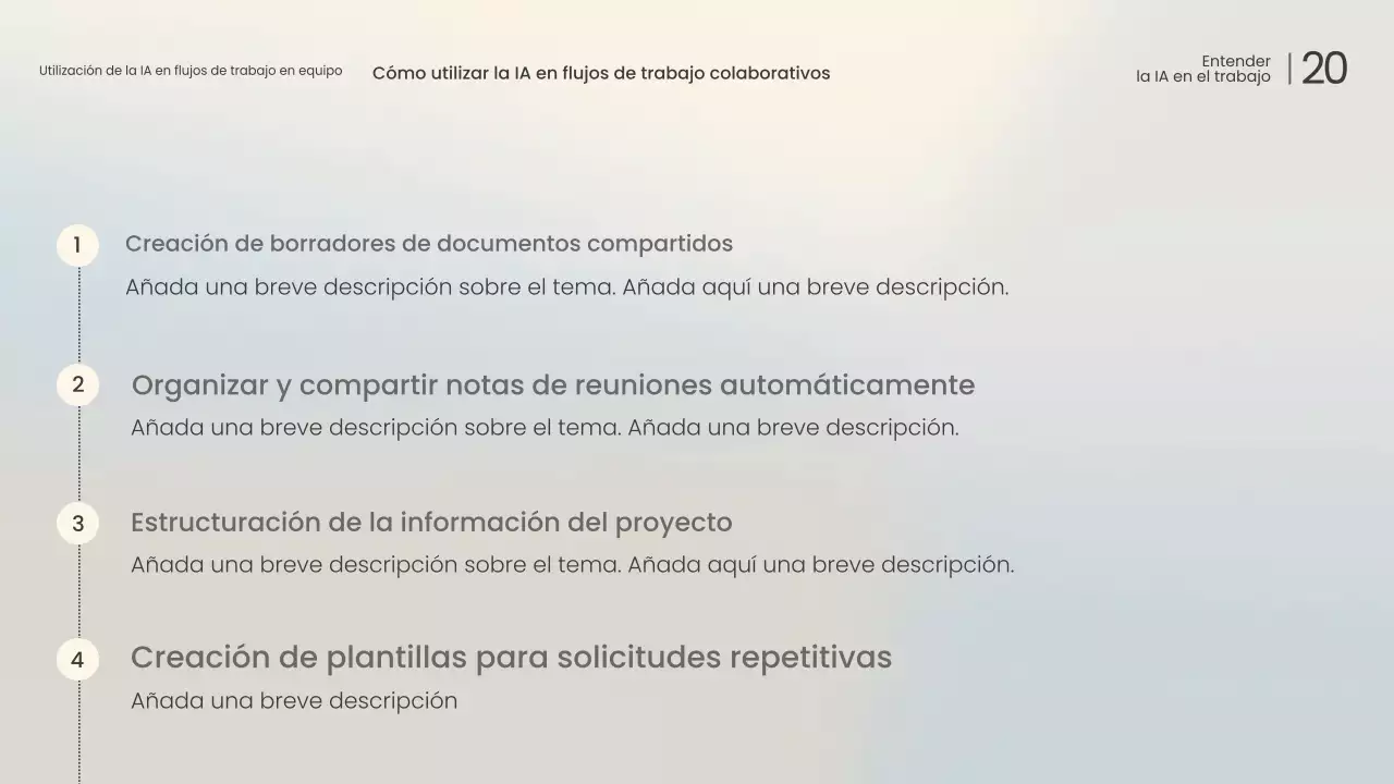 Conferencia sobre IA moderna y blanca