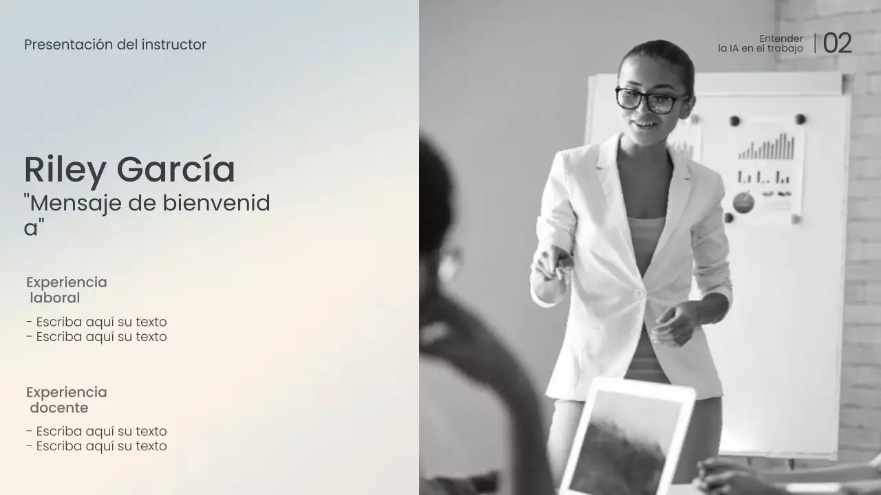 Conferencia sobre IA moderna y blanca