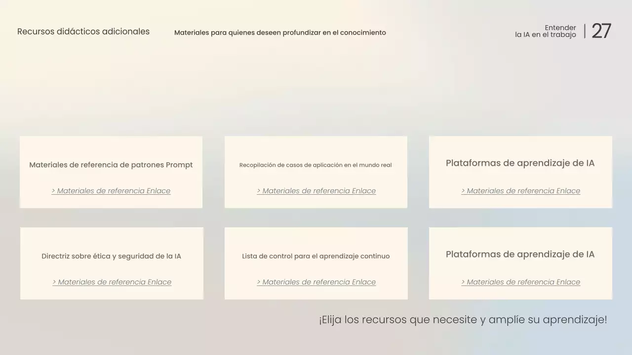 Conferencia sobre IA moderna y blanca