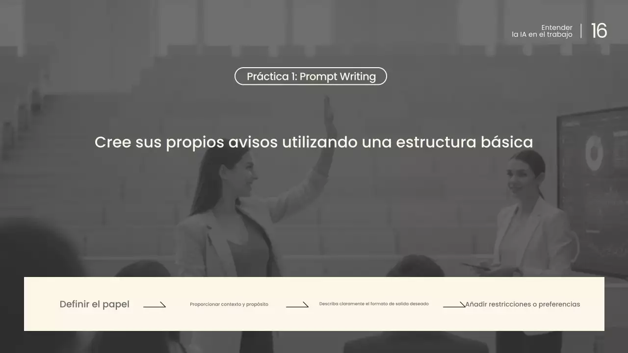 Conferencia sobre IA moderna y blanca