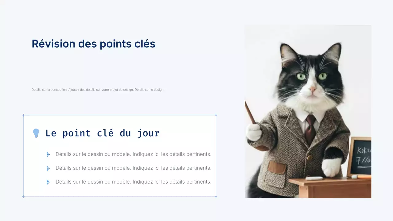 Présentation du cours Blue Modern AI