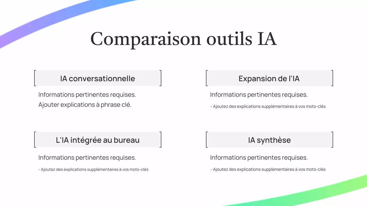 Présentation de cours sur l'IA verte simple