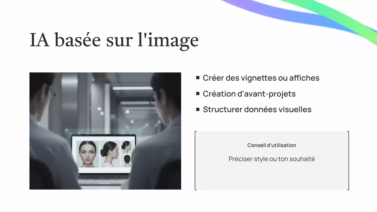Présentation de cours sur l'IA verte simple