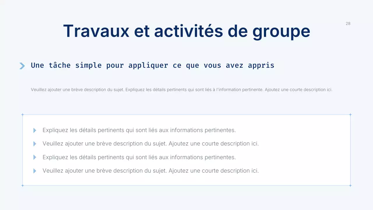 Présentation du cours Blue Modern AI