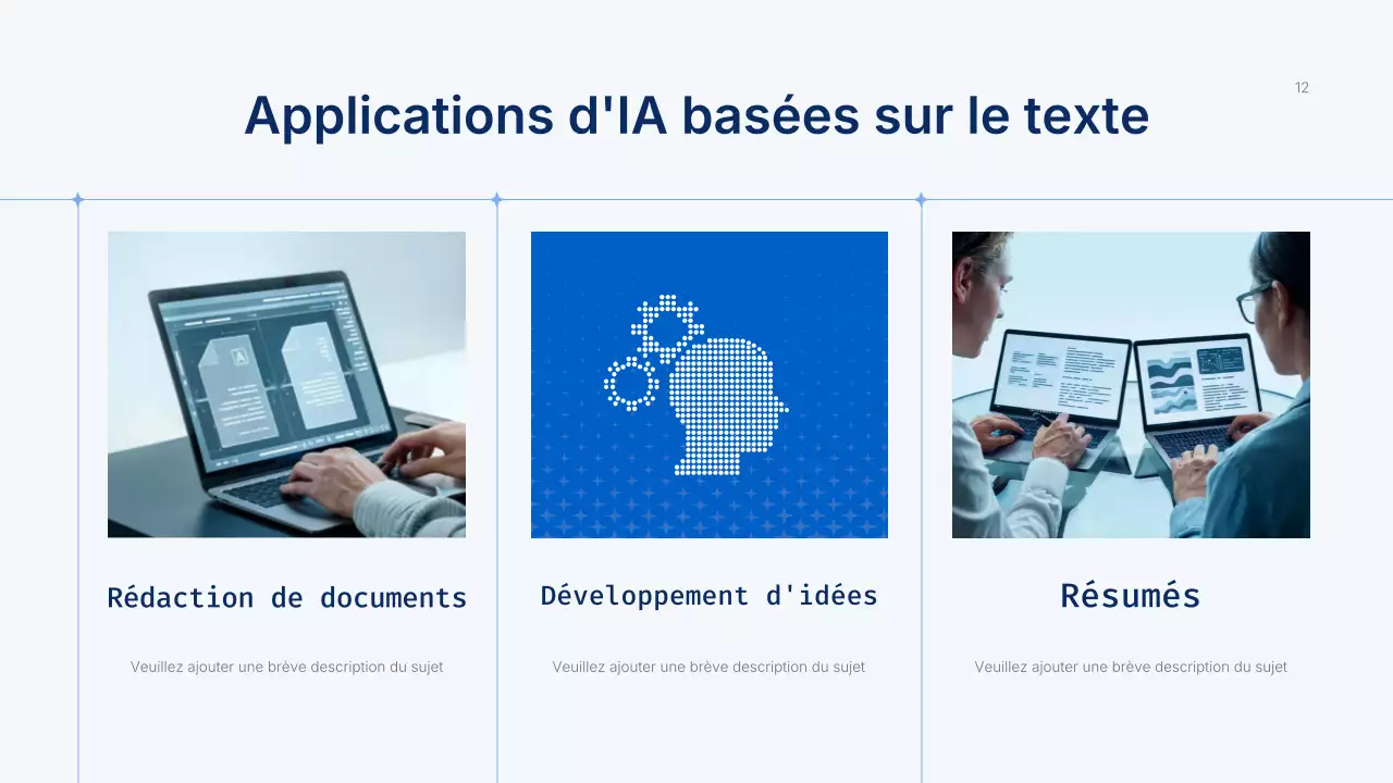 Présentation du cours Blue Modern AI