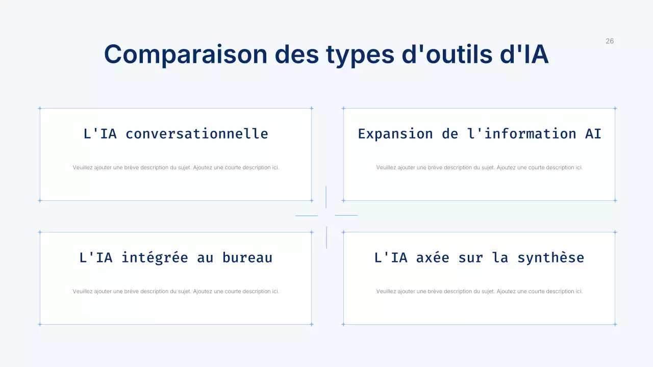 Présentation du cours Blue Modern AI