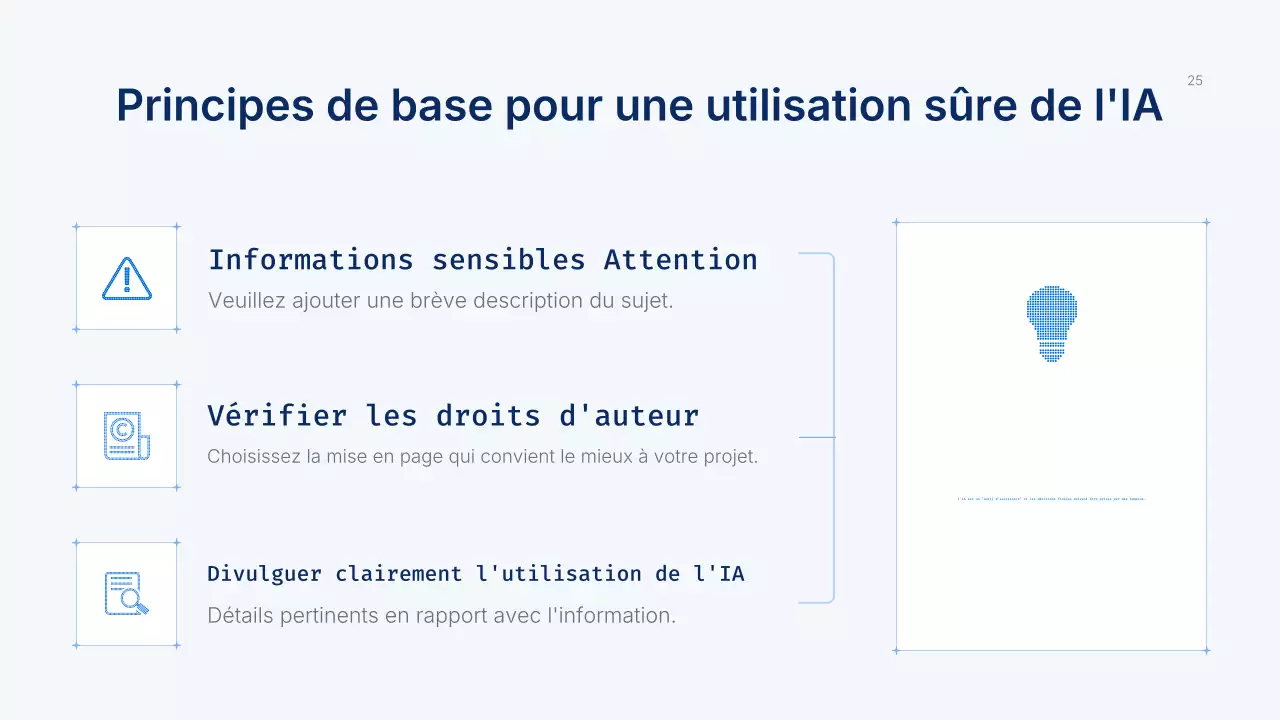 Présentation du cours Blue Modern AI