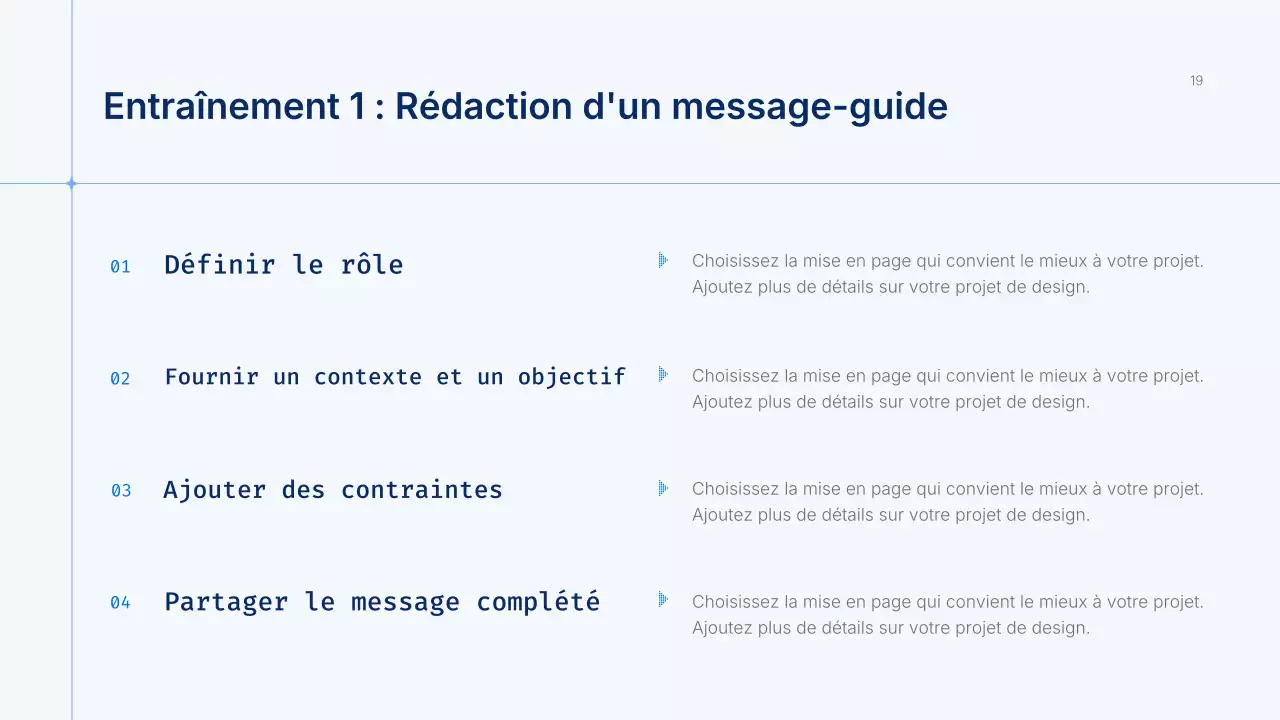 Présentation du cours Blue Modern AI