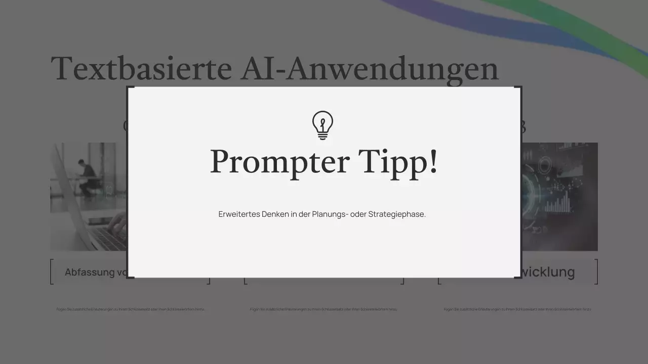 Simple Green AI Vortragspräsentation