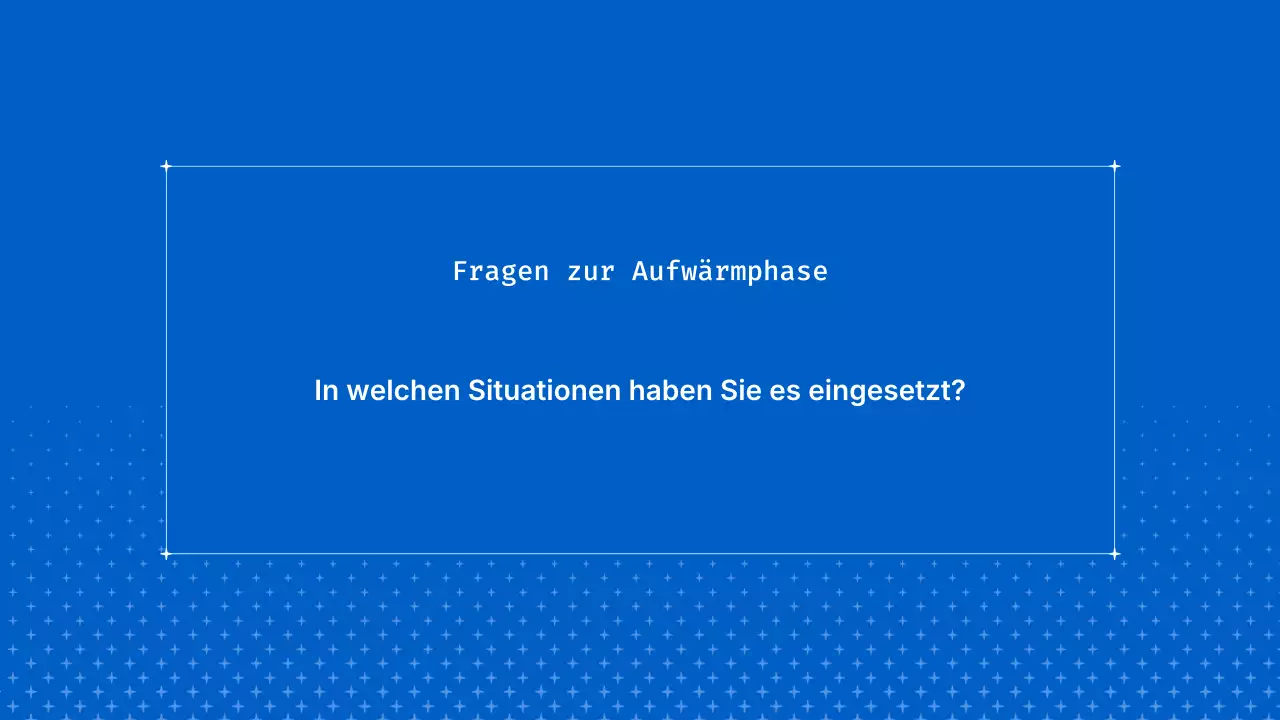 Präsentation des Blue Modern AI-Kurses