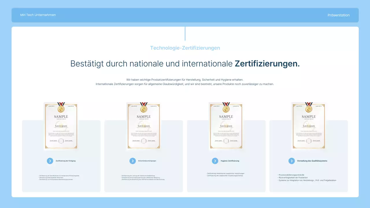 Wir stellen Ihnen Sky Blue, ein modernes Unternehmen für die Herstellung von Gelenkimplantaten, vor.