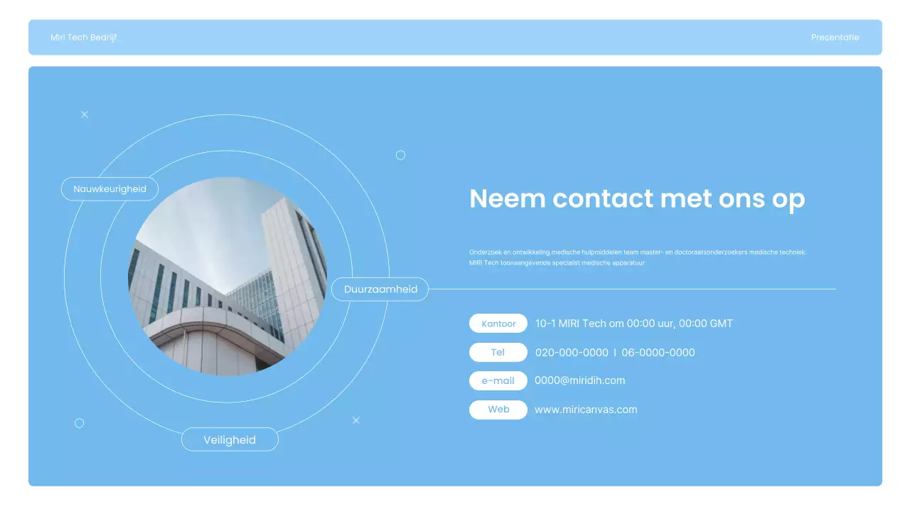 Maak kennis met Sky Blue Modern Joint Implant Manufacturing Company.