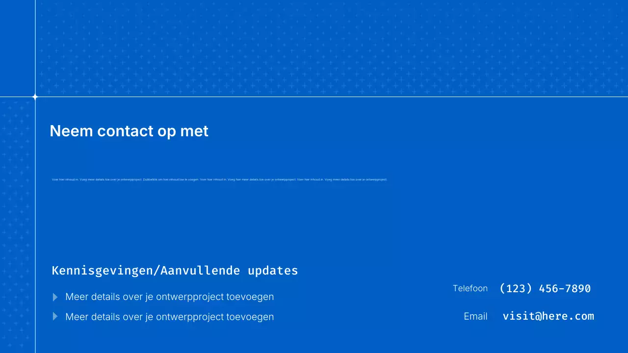 Presentatie van de Blue Modern AI-cursus