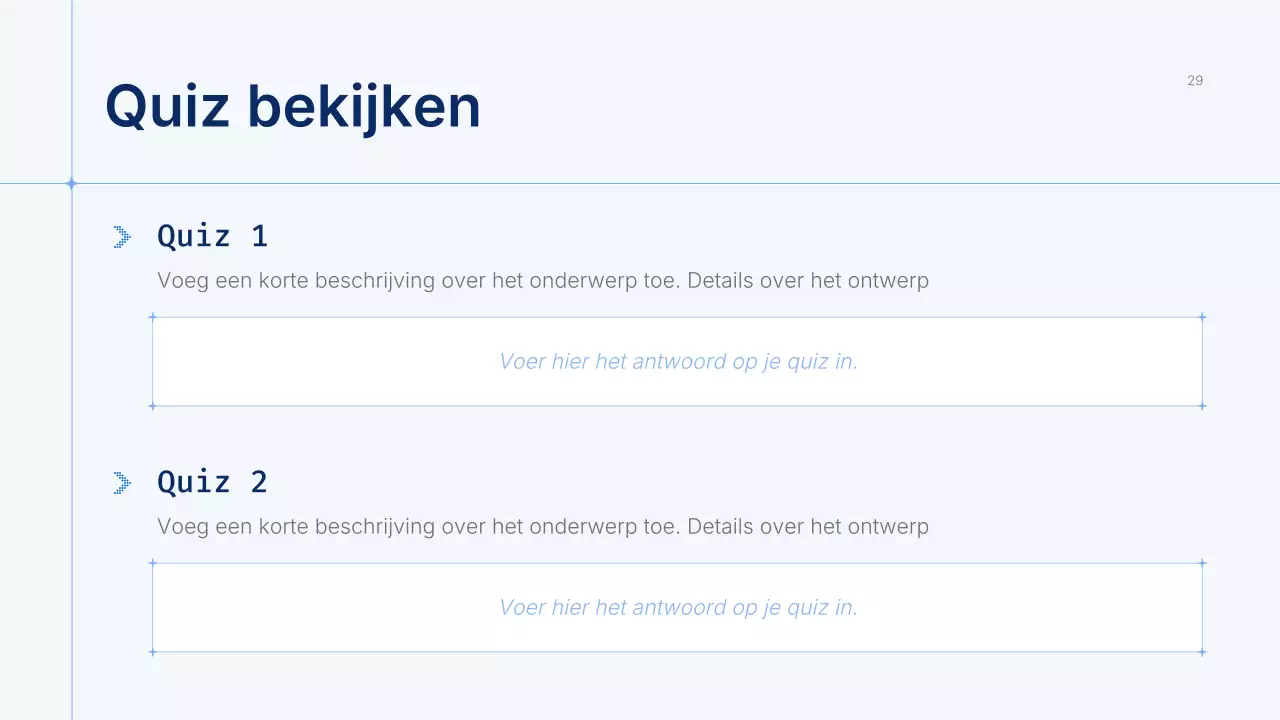 Presentatie van de Blue Modern AI-cursus