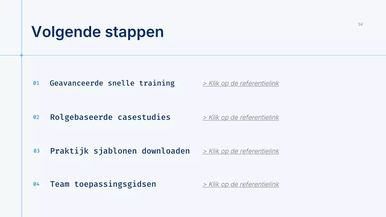 Presentatie van de Blue Modern AI-cursus
