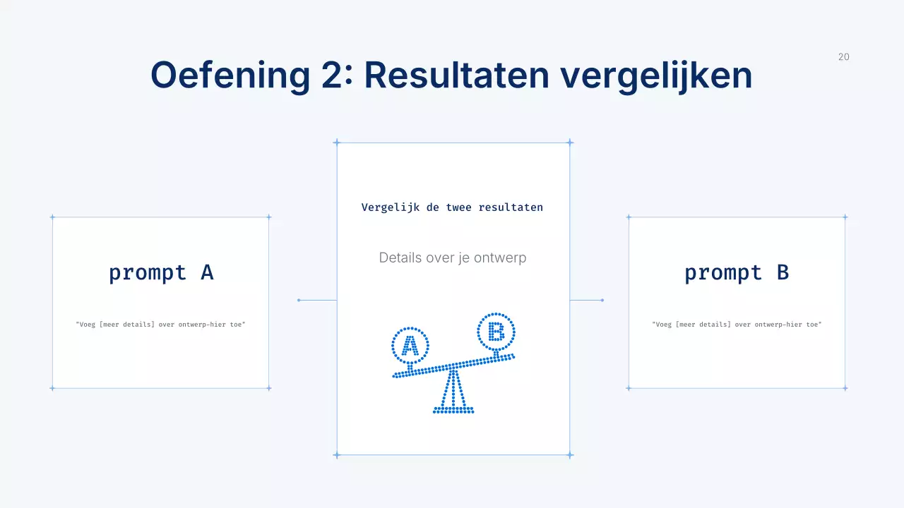 Presentatie van de Blue Modern AI-cursus
