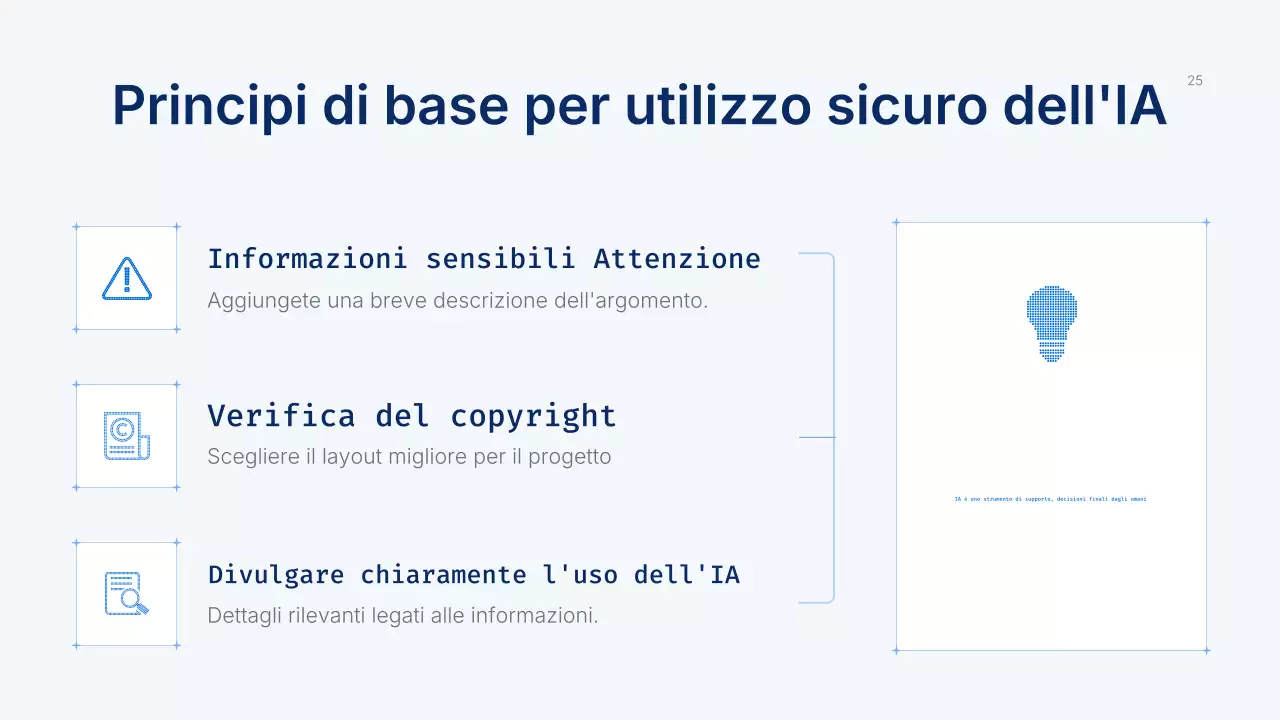 Presentazione del corso Blue Modern AI