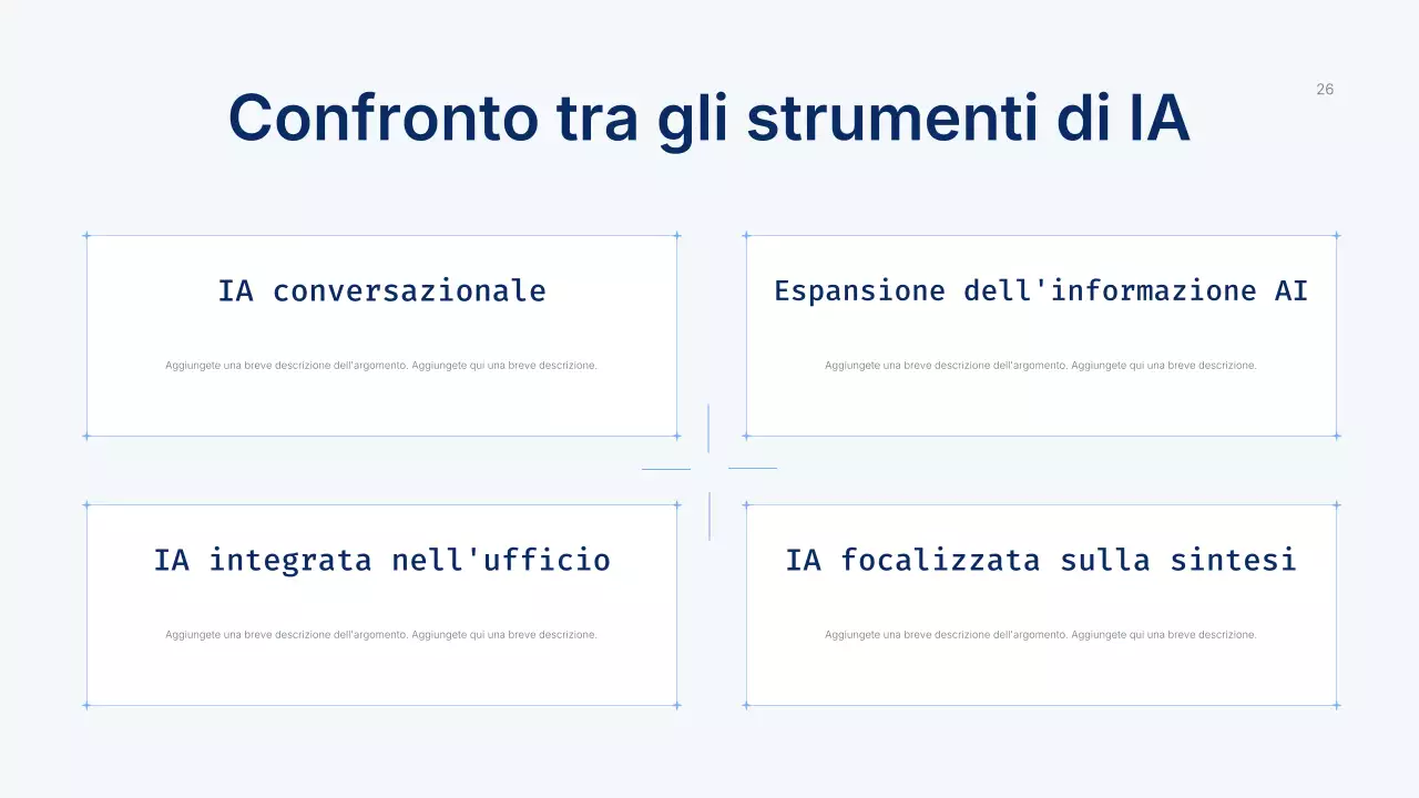 Presentazione del corso Blue Modern AI
