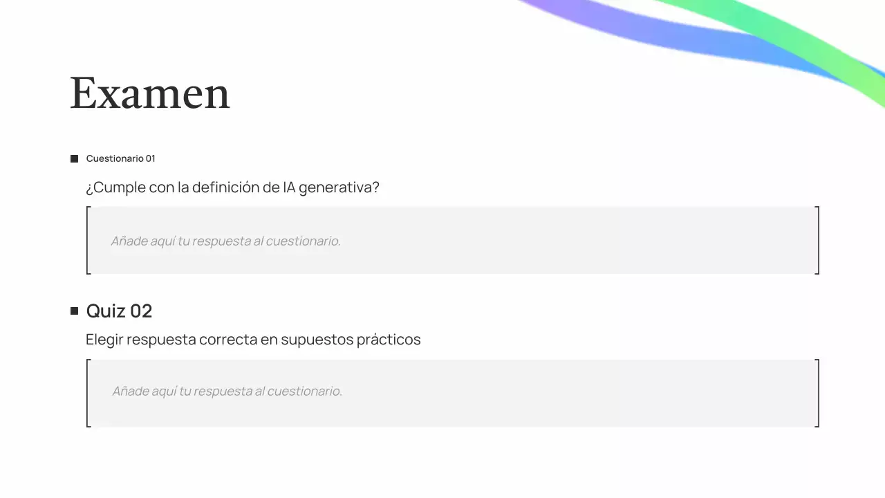 Presentación de una conferencia sobre IA ecológica sencilla