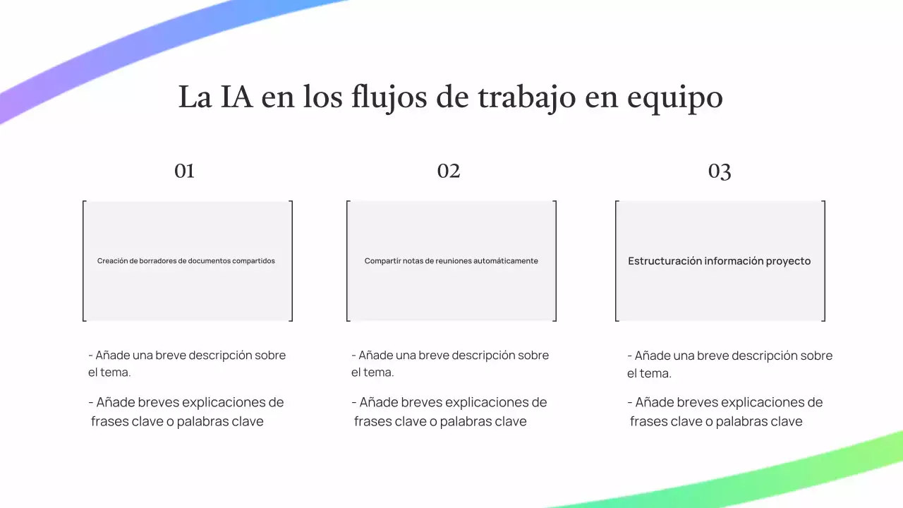 Presentación de una conferencia sobre IA ecológica sencilla