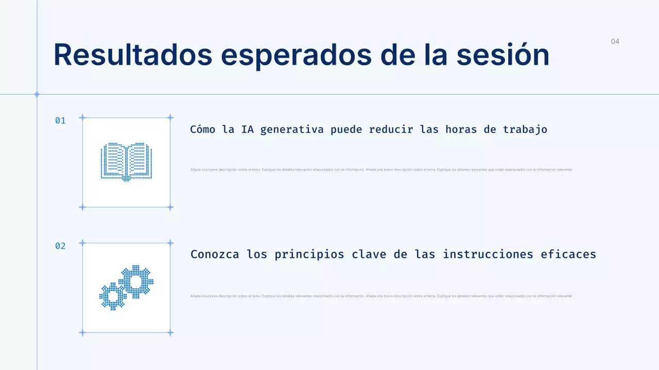 Presentación del curso Blue Modern AI