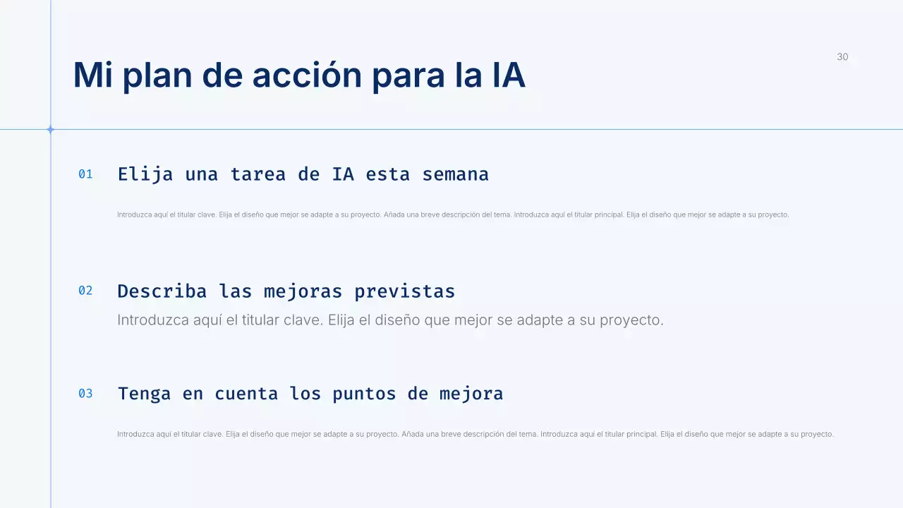 Presentación del curso Blue Modern AI