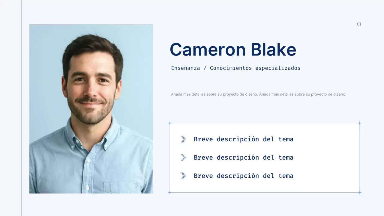 Presentación del curso Blue Modern AI