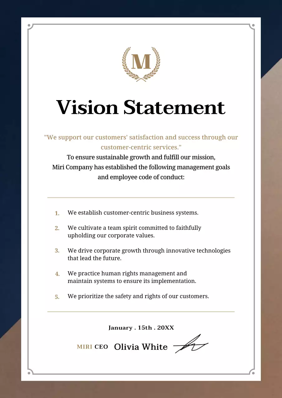 Dokumen Bisnis Profesional Putih