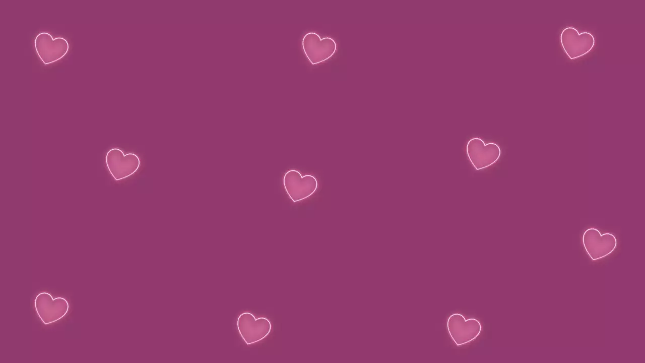 보라 심플 사랑 엽서