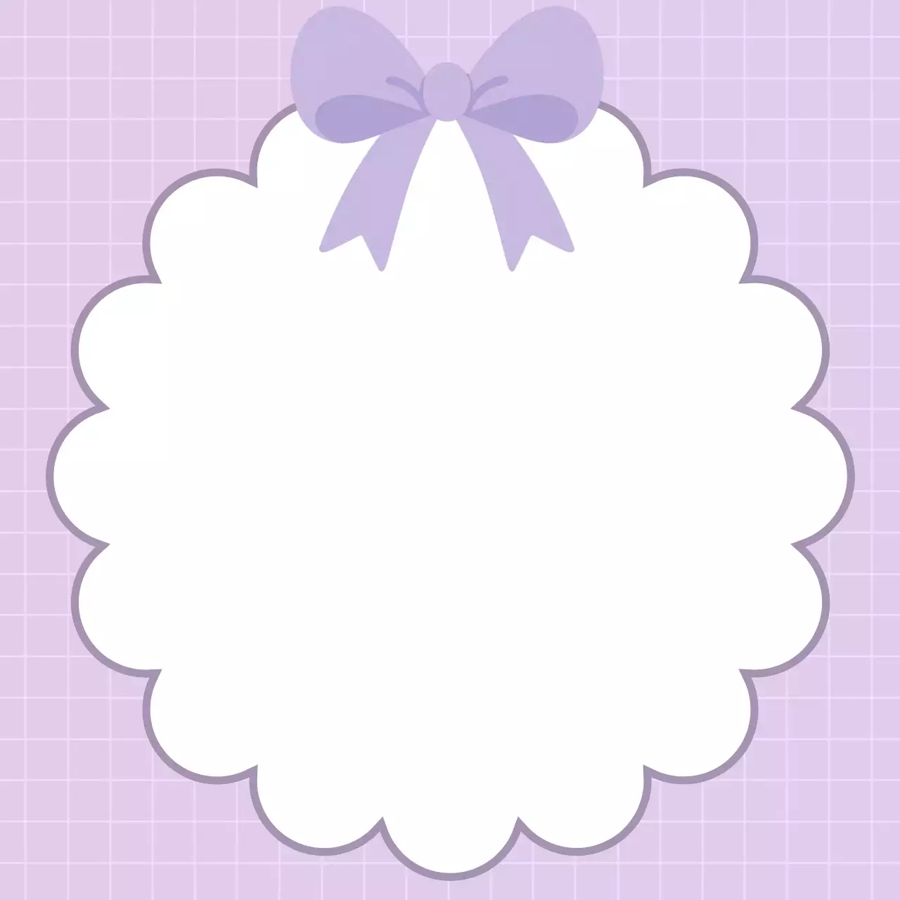 연보라 아기자기한 포토 프레임