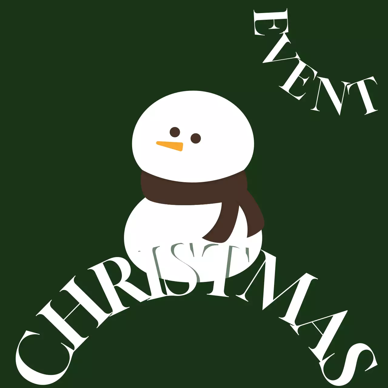 카키 심플 크리스마스 이벤트