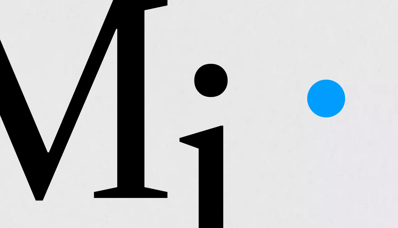 파랑 미니멀 브랜드 홍보