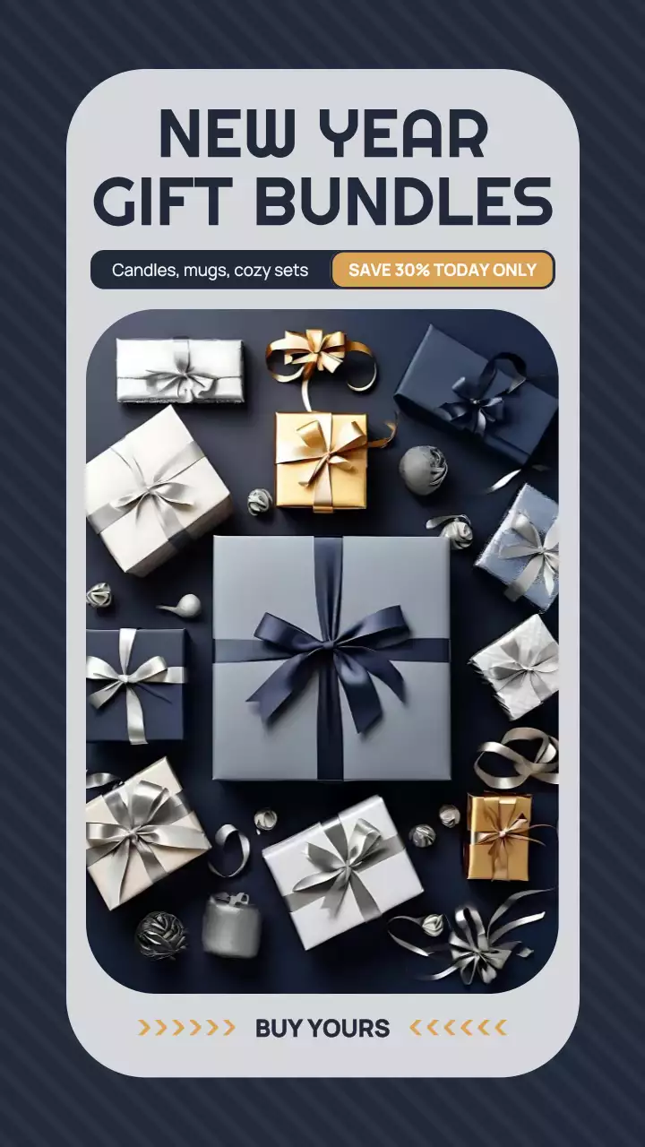 네이비 심플 새해 할인 행사